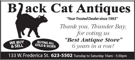 Black Cat Antiques & Appraisals Thunder Bay (807)623-5502